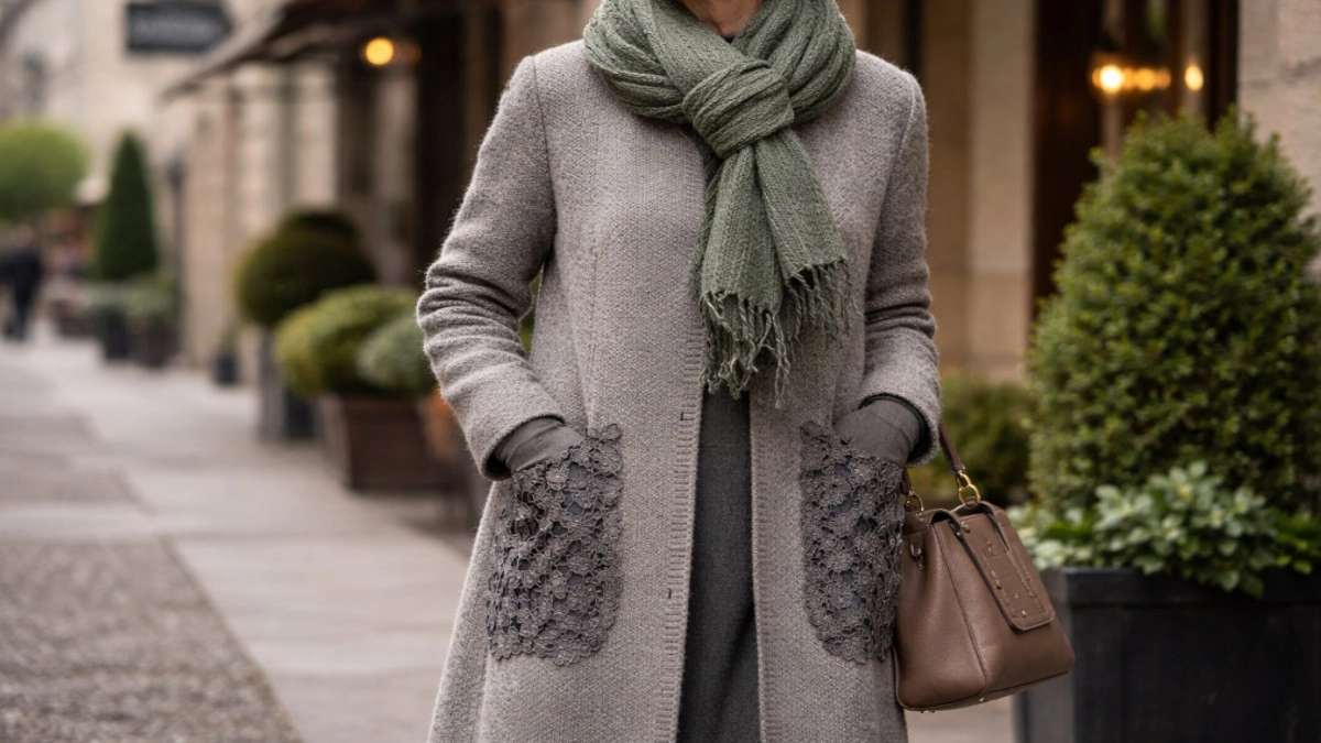 Семь образов с верхней одеждой для женщин после 60 лет – яркие, оригинальные и совсем не скучные