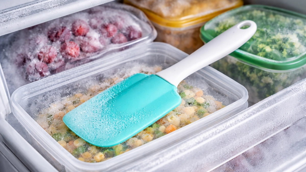 Зачем я кладу силиконовую лопатку в морозилку: способ, который заменил мне всю бытовую химию