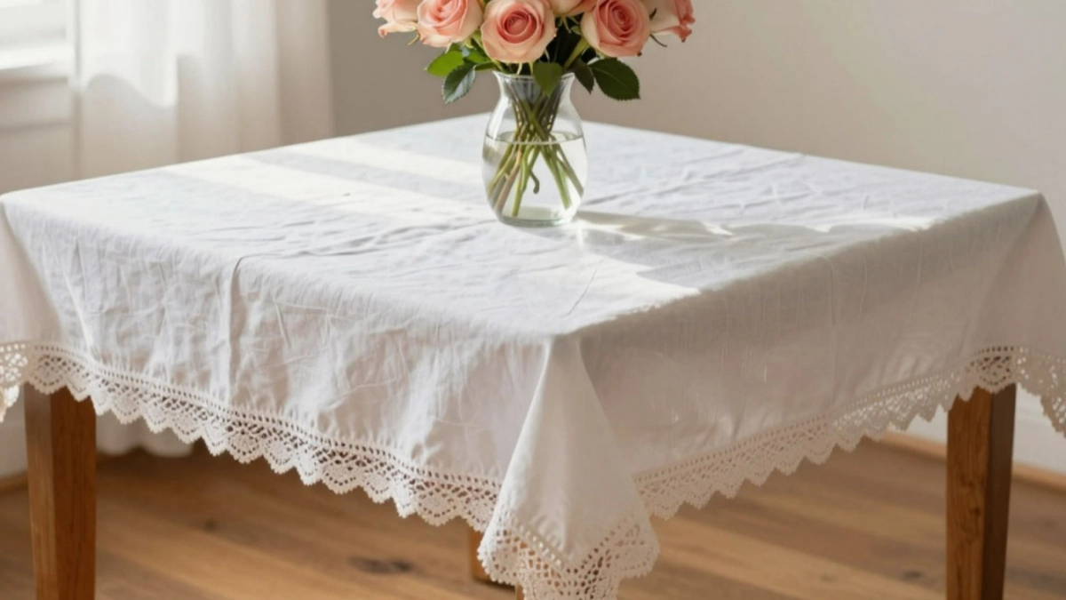 Как правильно подобрать размер скатерти для обеденного стола и праздника - запомните раз и навсегда