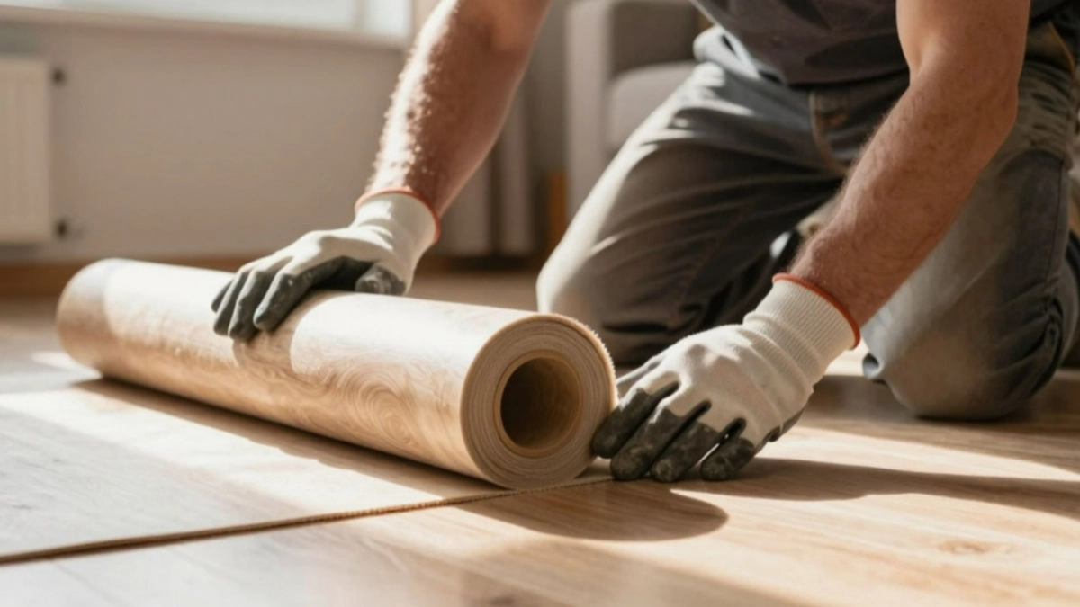 Ламинат уже прошлый век: копеечная замена досок и "теплого пола" - стелим в один слой, а ногам жарко