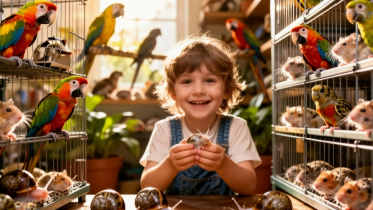 Завела животное - не линяет, не воняет и не шумит, кормлю раз в 3 дня: теперь дети заняты, а я отдыхаю