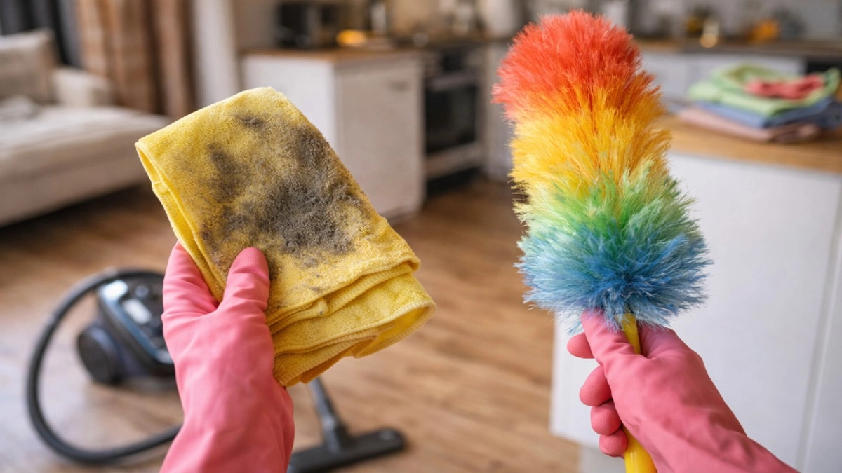 Девять ошибок при уборке, которые разносят грязь и бактерии по всему дому вместо того, чтобы их устранять