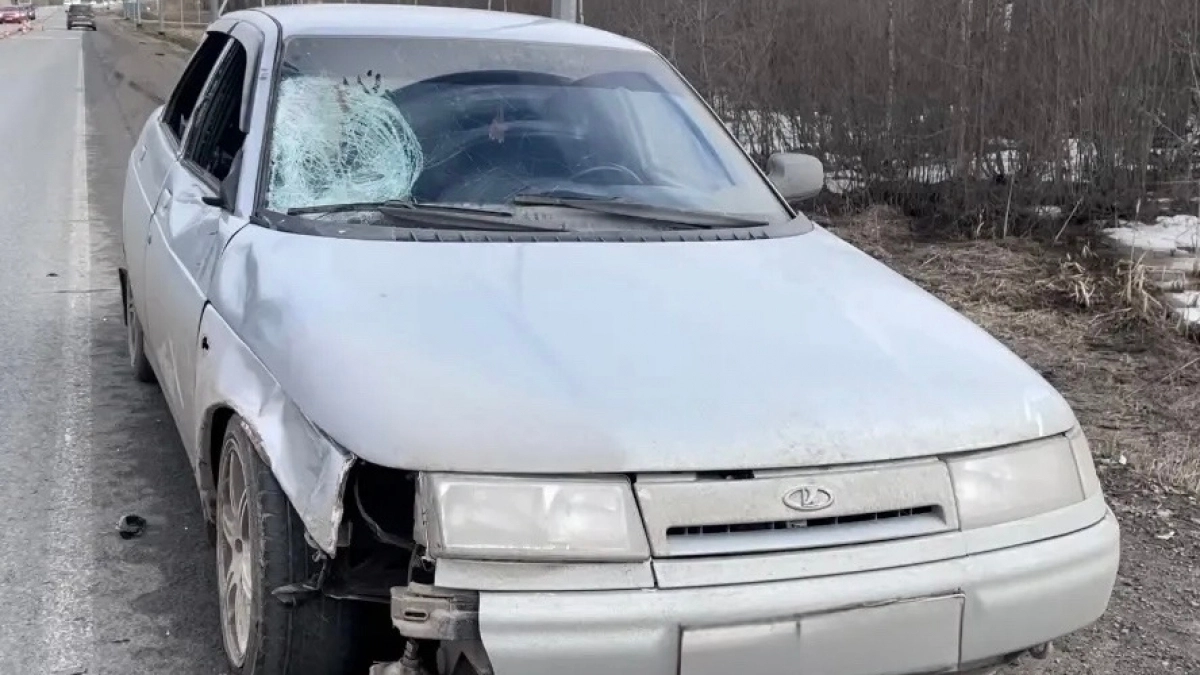 На трассе под Кировом юный водитель задавил женщину, пытаясь уйти от мелкого ДТП