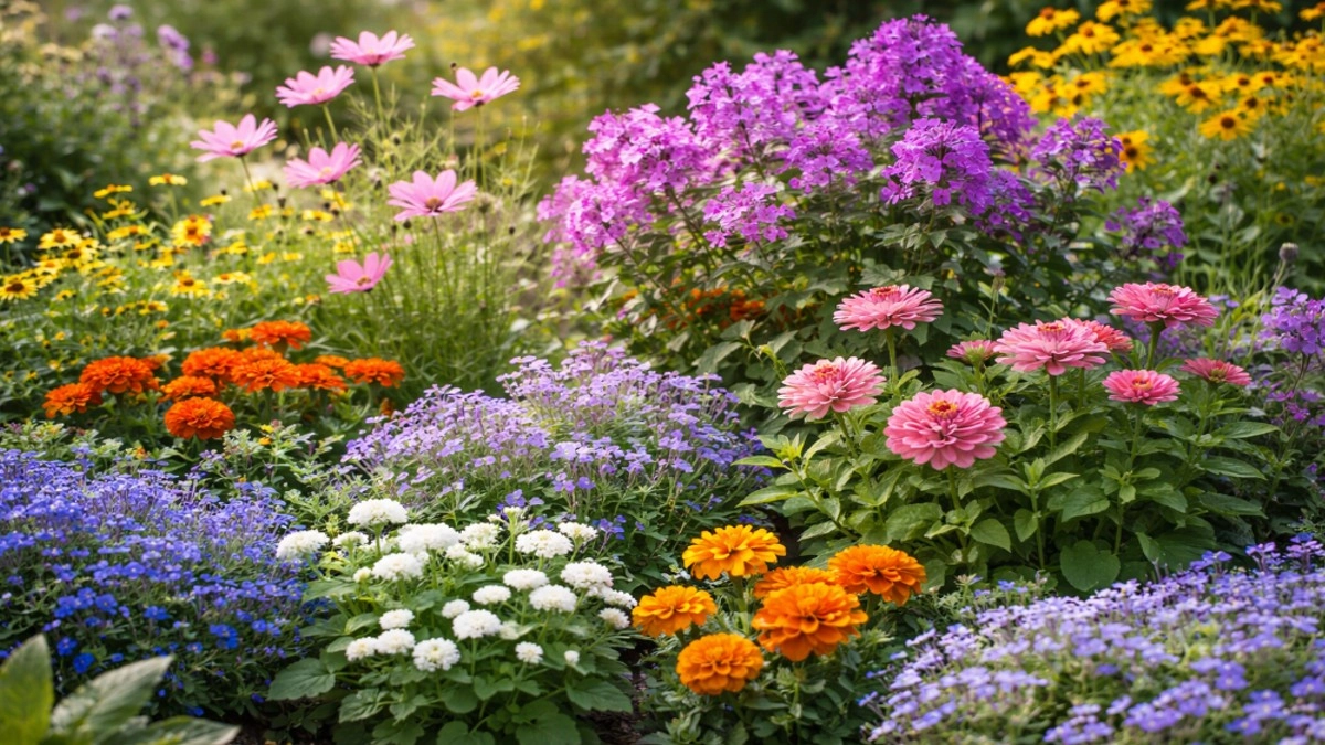Как правильно спланировать цветник: многолетники как база, однолетники для динамики и главное правило гармонии