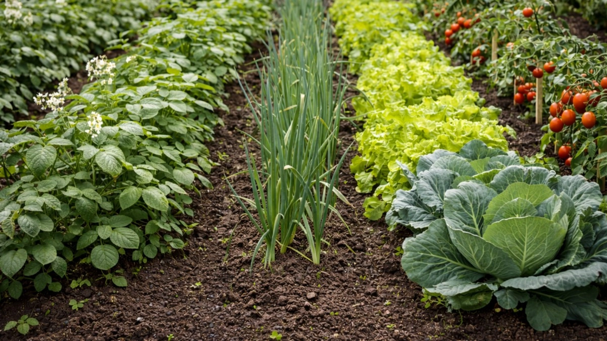 Чередование овощей на грядке: полная схема севооборота с предшественниками для каждой культуры