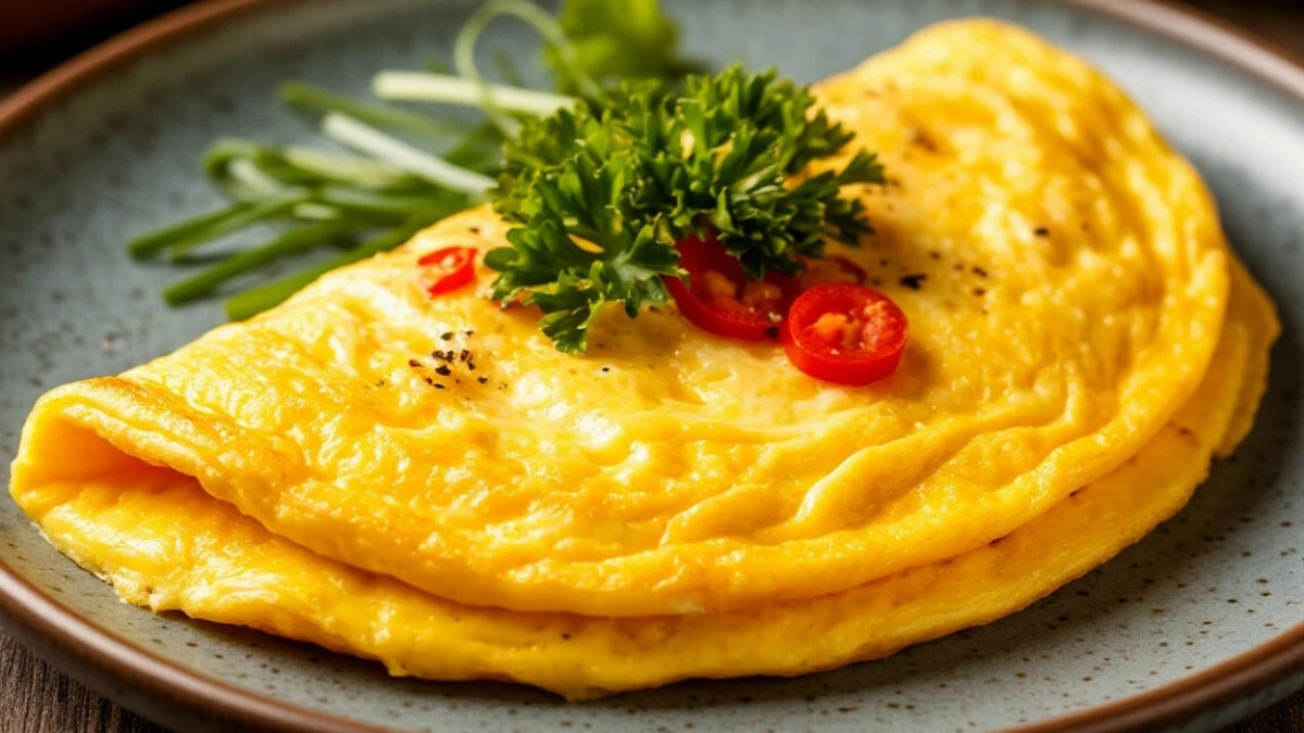 Больше не добавляю молоко в омлет: нашла простую замену, с которой он получается нежнее суфле — 1 ложка меняет всё