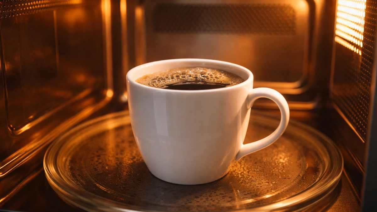 Можно ли разогревать кофе в микроволновке? Вы удивитесь, узнав правду