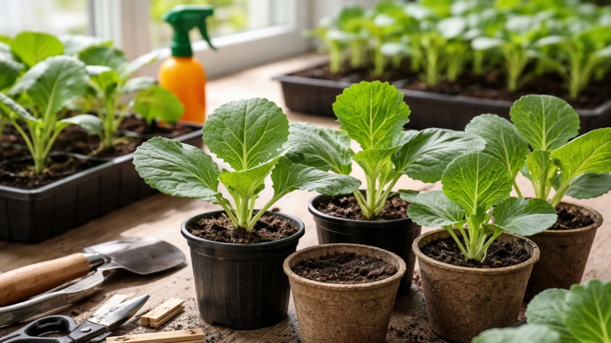 Рассада капусты не вытягивается и не болеет если соблюдать один ключевой принцип и не допускать типичных ошибок при выращивании