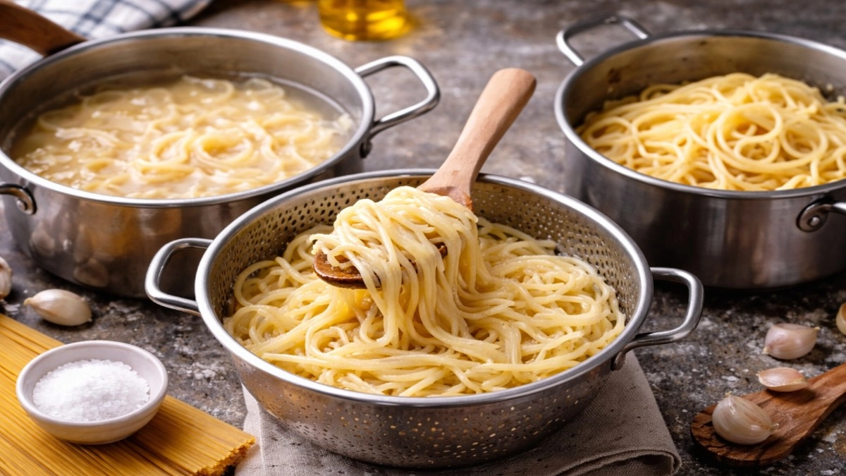 Макароны получаются слипшимися, разваренными или резиновыми: три ошибки при варке, которые объясняет химия крахмала