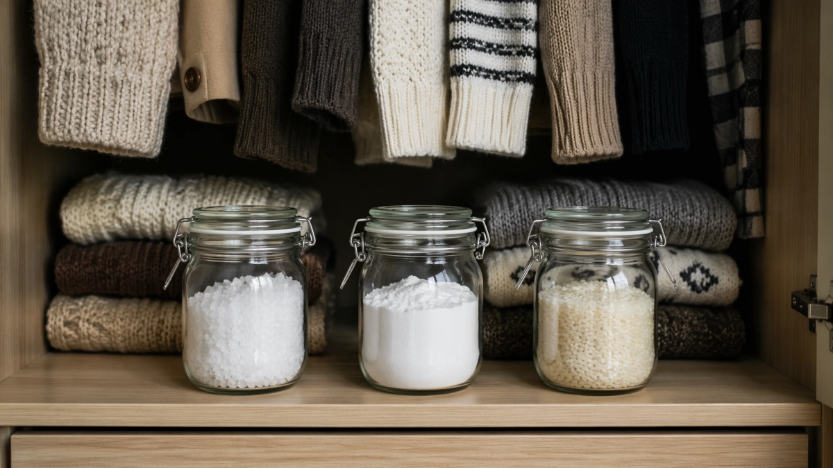 Ставлю банку в шкаф с одеждой — и никаких запахов: старый бабушкин совет, который реально выручает