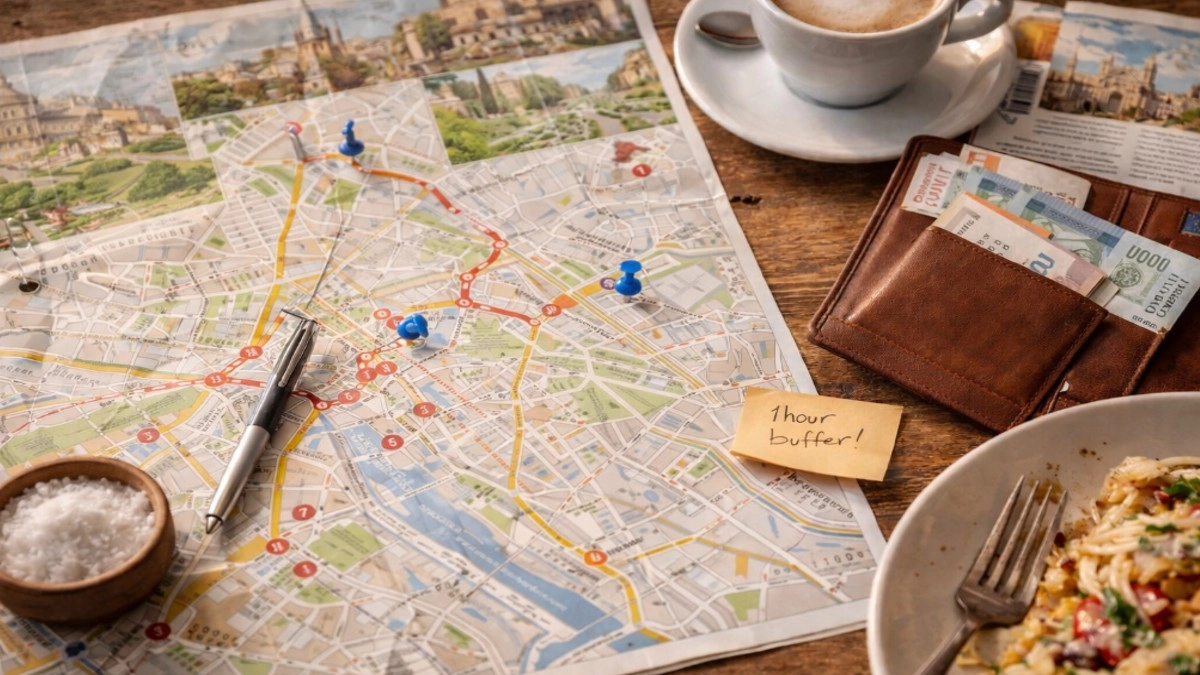 Как не оказаться у закрытых дверей и не бегать голодным: пошаговый план туристического дня с конкретным таймингом
