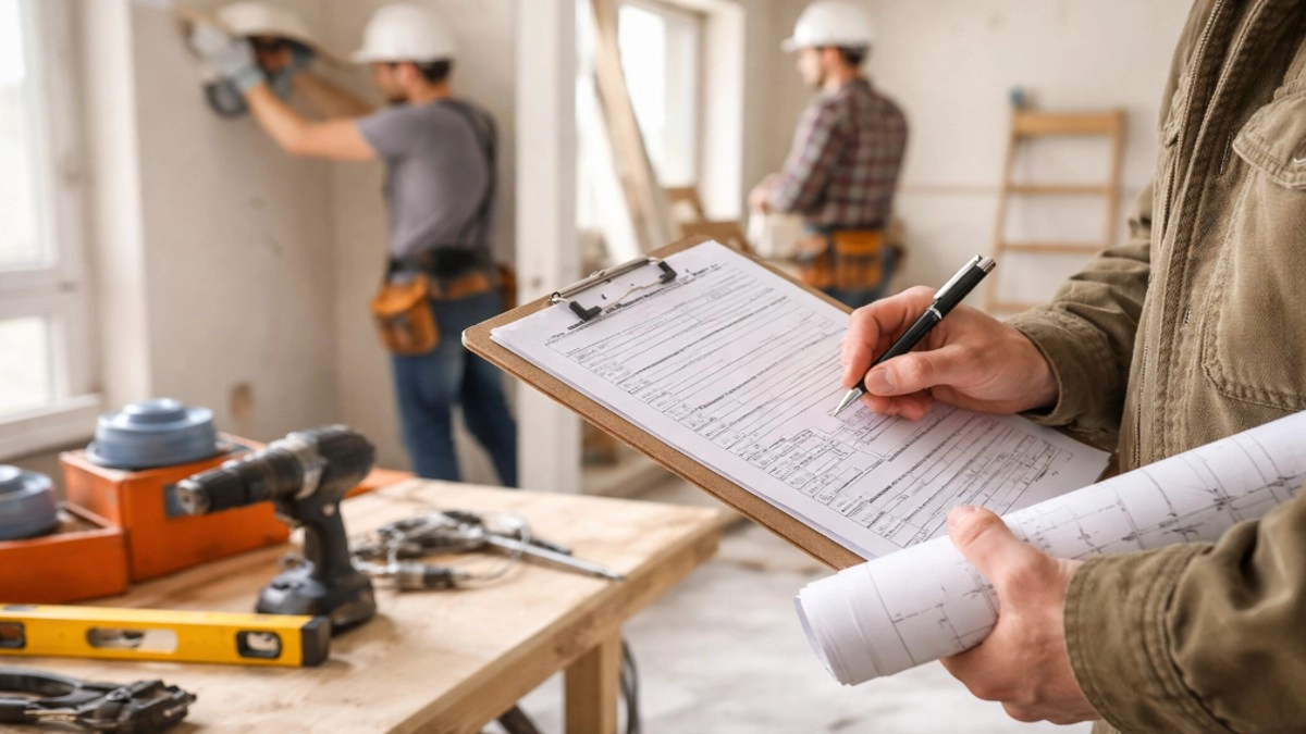 Восемь правил контроля ремонтной бригады: что проверять на каждом этапе – от документов до приёмки