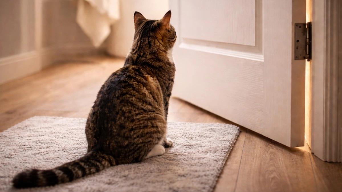 Почему кошка никогда не даёт вам побыть одному в ванной – и что это на самом деле говорит о ваших отношениях