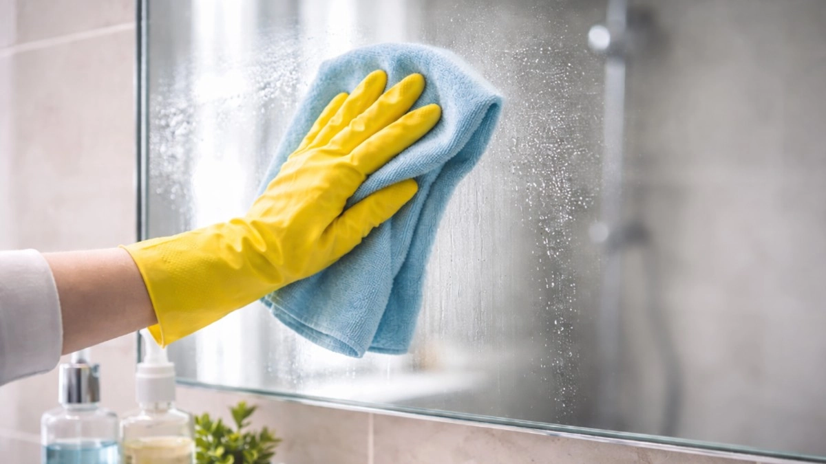 Как помыть зеркало без разводов за 5 минут – простой способ, который действительно даёт идеальный результат
