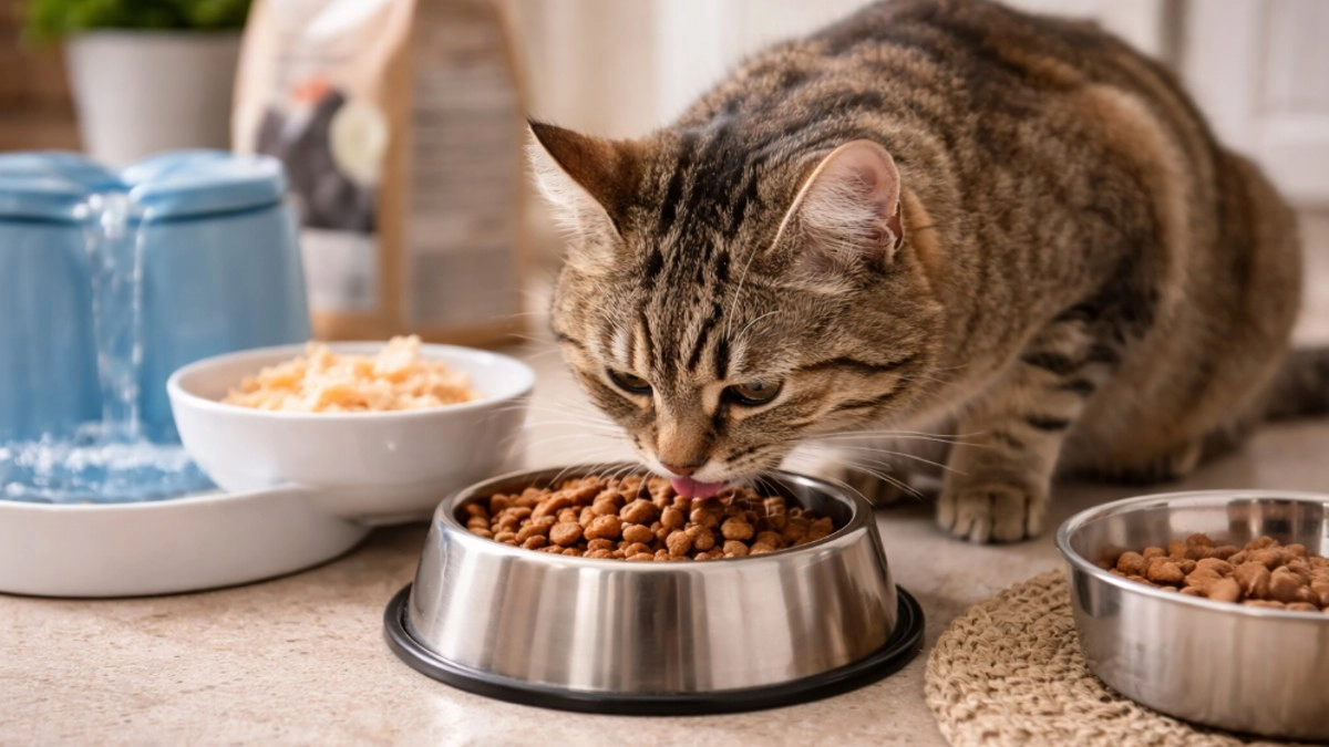 Почему даже качественный сухой корм может навредить кошке, если хозяин изо дня в день повторяет эти четыре привычные ошибки