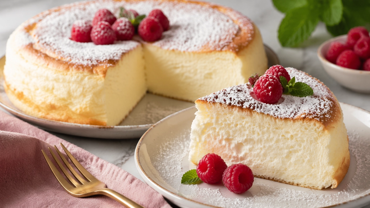 Йогуртовый торт без муки: воздушный десерт с минимумом калорий, который тает во рту