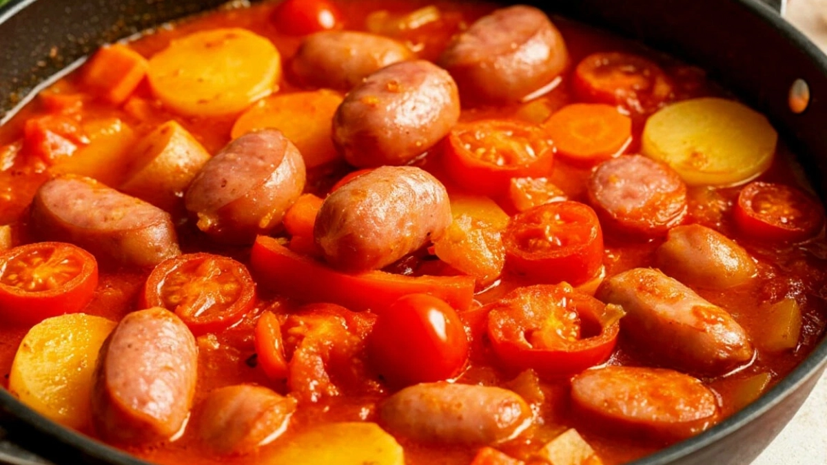 Сосиски, фасоль и 10 минут нарезки: как «ленивое» мясное рагу обгоняет по вкусу классическое