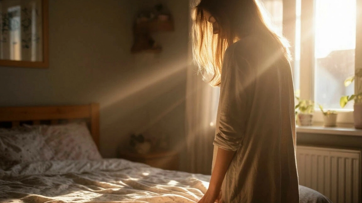 Я спала головой к двери и в отражении зеркала. Оказывается, по фэн-шуй так положительная энергия утекает, а отрицательная — прямо в меня