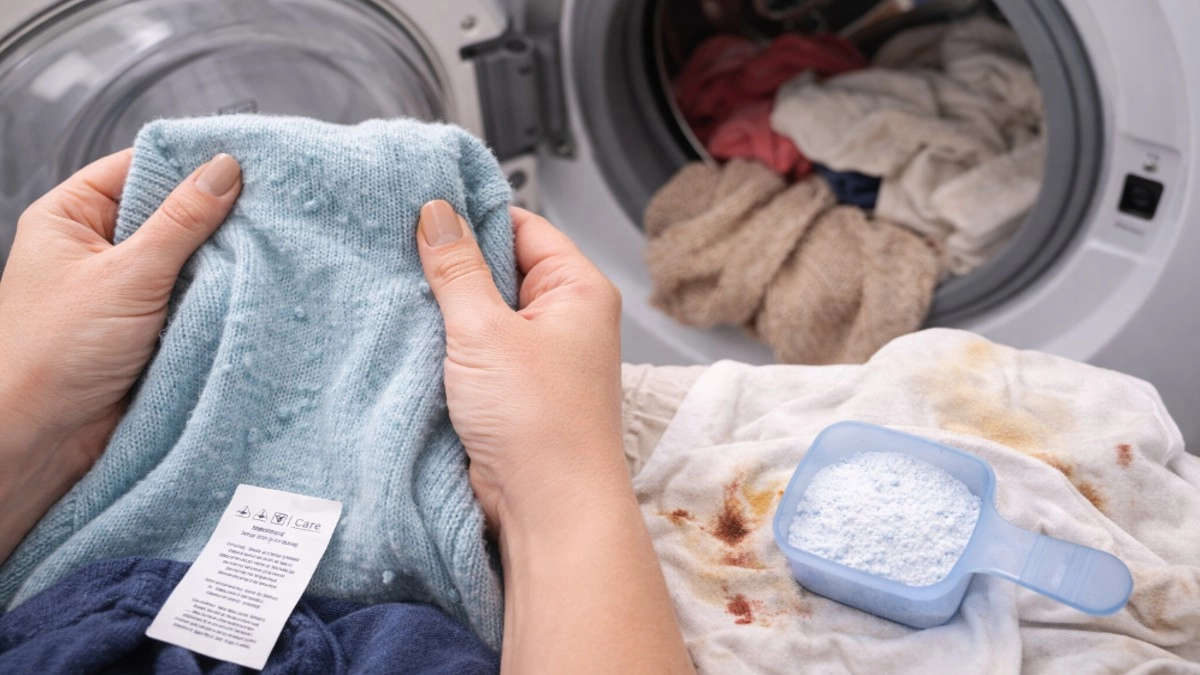 9 ошибок при стирке, после которых одежда быстрее теряет цвет, форму и нормальный вид