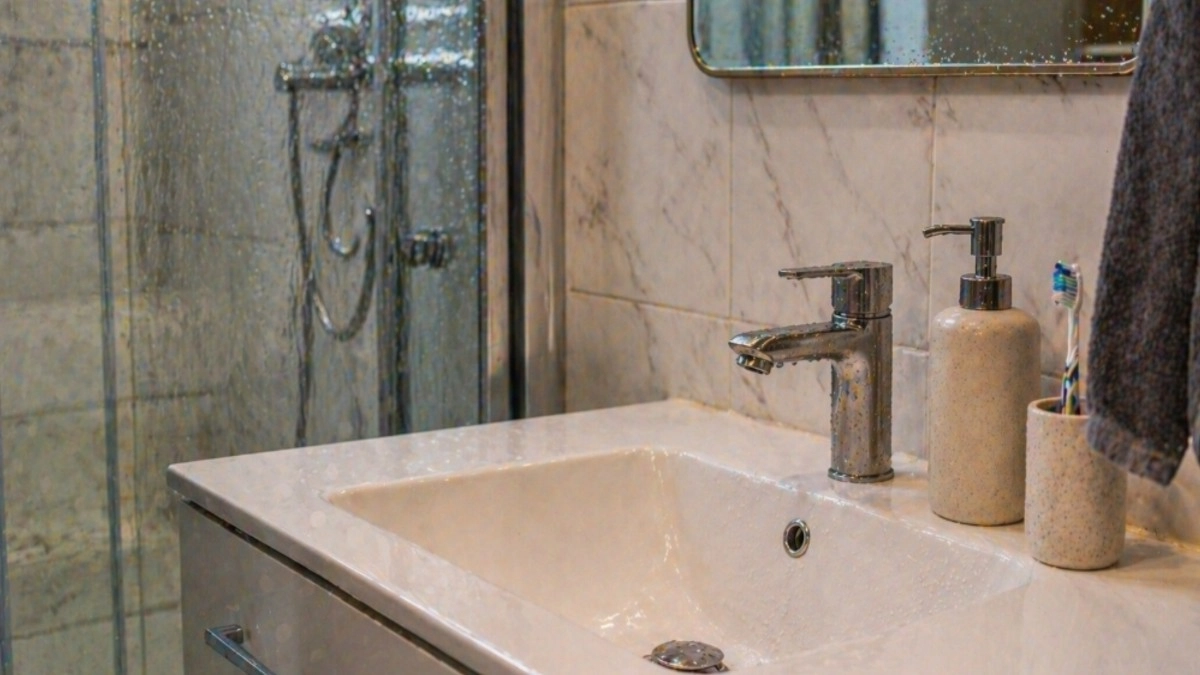 Ванная снова выглядит неопрятной уже через 2–3 дня: что делать, чтобы налёт, мыльные следы, волосы и разводы не возвращались так быстро