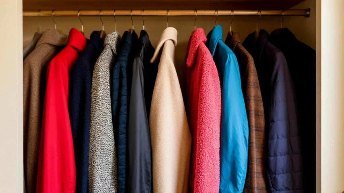 Зимняя одежда отправляется на «каникулы». Но если убрать её как попало, к осени можно получить жёлтые пятна и запах — вот как избежать