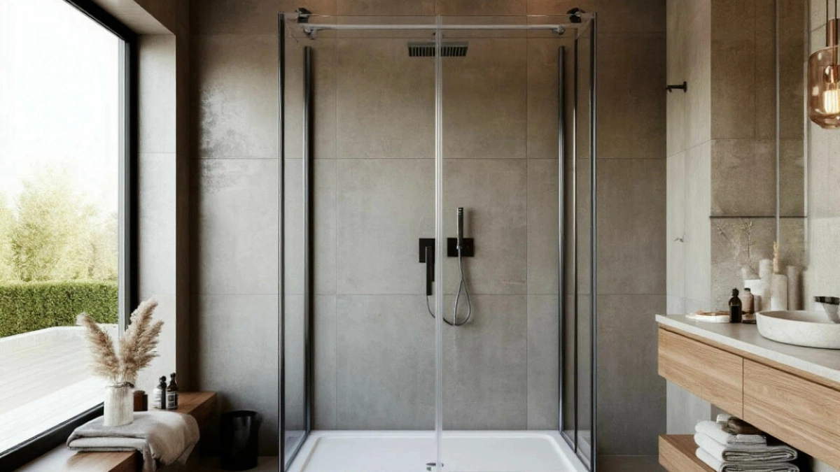 Я думала, что матовое стекло в душе практичнее прозрачного. А оказалось, на прозрачном все разводы видны — но выглядит оно в сто раз дороже