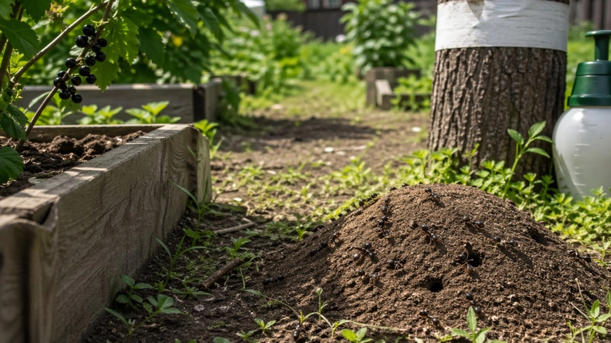 Почему муравьи на даче возвращаются снова и снова, даже после обработки, и что действительно помогает сократить их надолго