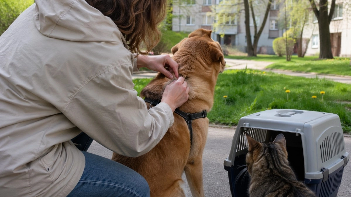 Весенние клещи рядом с домом: как вовремя закрыть риск для собаки и кошки, пока сезон только набирает силу