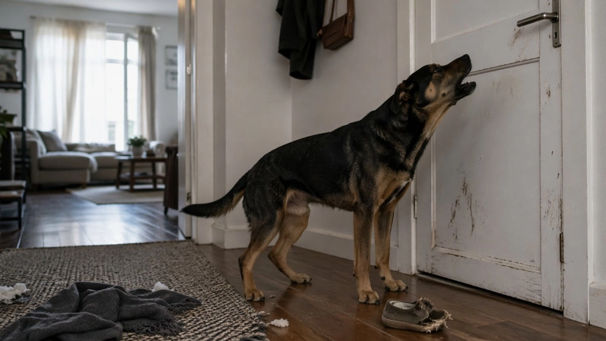 Скулеж, испорченные вещи и паника у двери: что на самом деле стоит за «вредным» поведением собаки в одиночестве