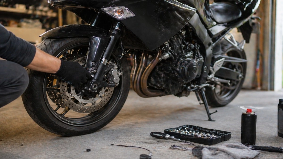 Проверка мотоцикла после зимней стоянки: что осмотреть перед первой поездкой, чтобы не упасть и не попасть на ремонт