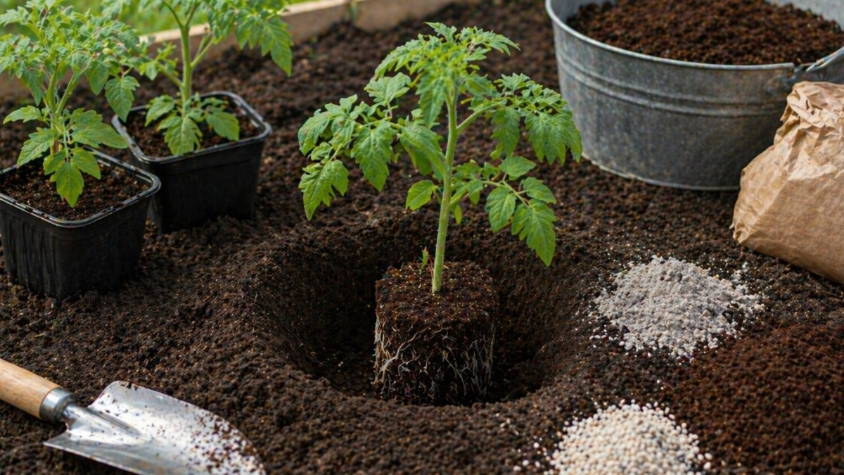 Что действительно стоит класть в лунку при посадке томатов, перцев и огурцов, а какие советы только жгут корни и тормозят рост