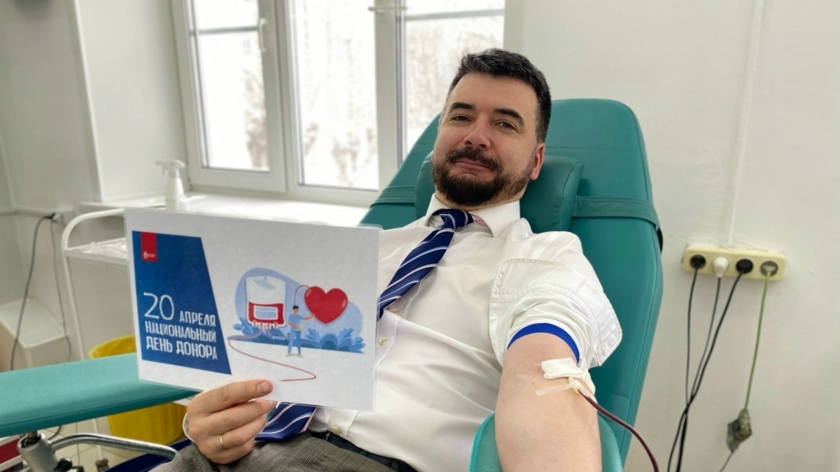 Министр экологии Кировской области является Почетным донором РФ