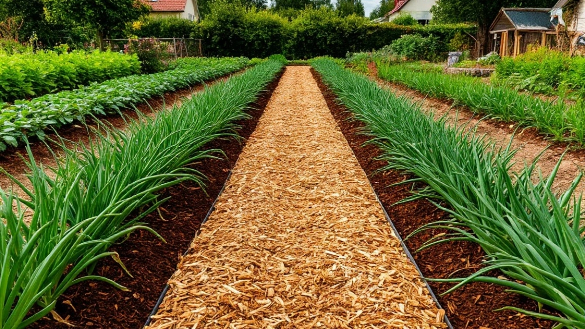 Соседка в шлепанцах ходит, а я в резиновых сапогах тону: нашла 9 способов навести порядок в огороде между грядками