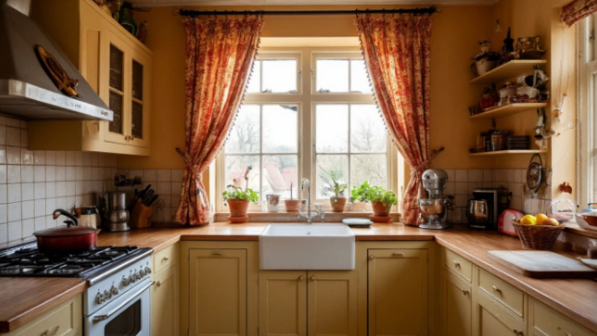 Какие шторы лучше повесить на маленькой кухне, а какие не стоит: 5 удачных вариантов и 3 антитренда
