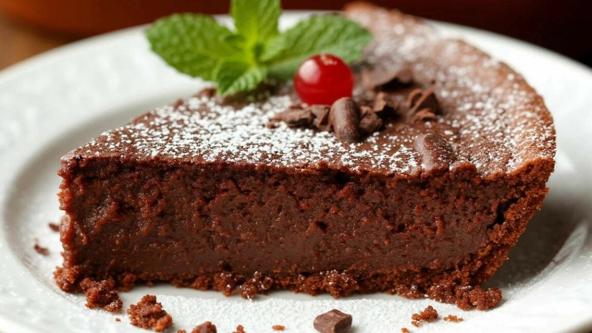 Кефира не оказалось — взяла сметану и молоко. И шоколадный манник получился даже лучше, влажным и нежным. Делюсь рецептом