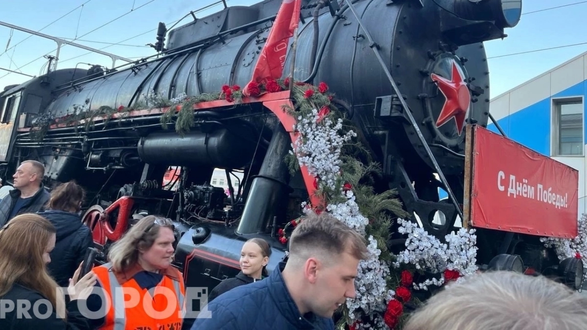 Жители Кировской области смогут увидеть "Поезд Победы" в майские праздники 