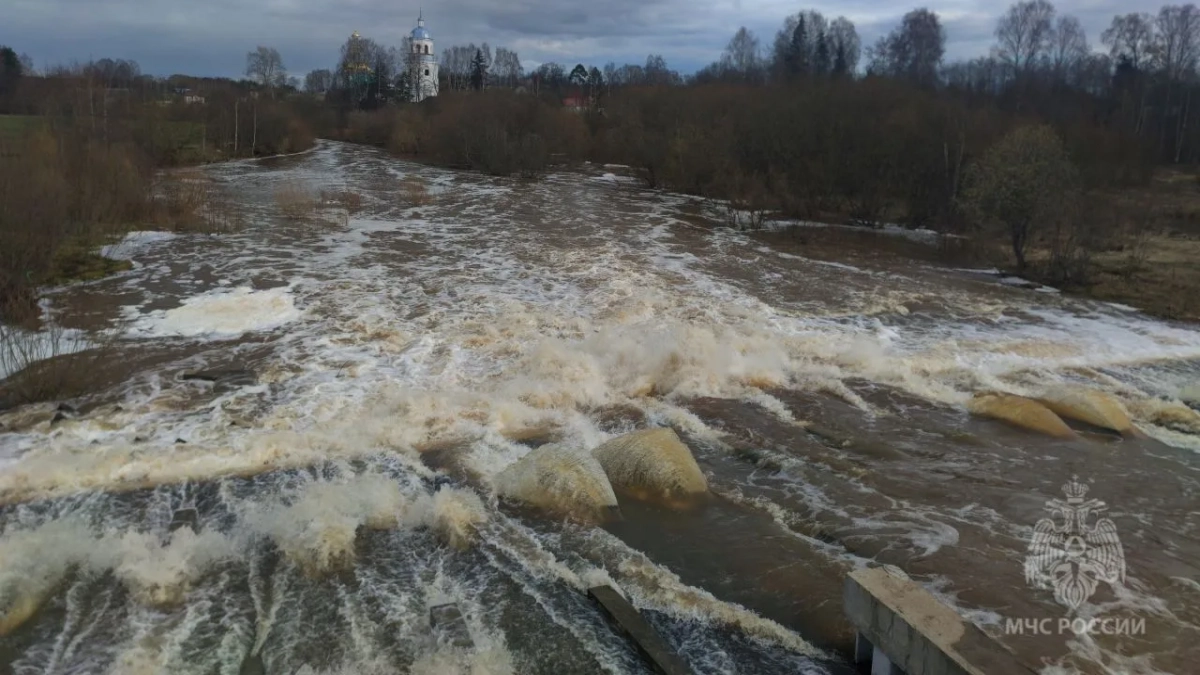 В Кировской области зафиксировали снижения уровня воды в Вятке
