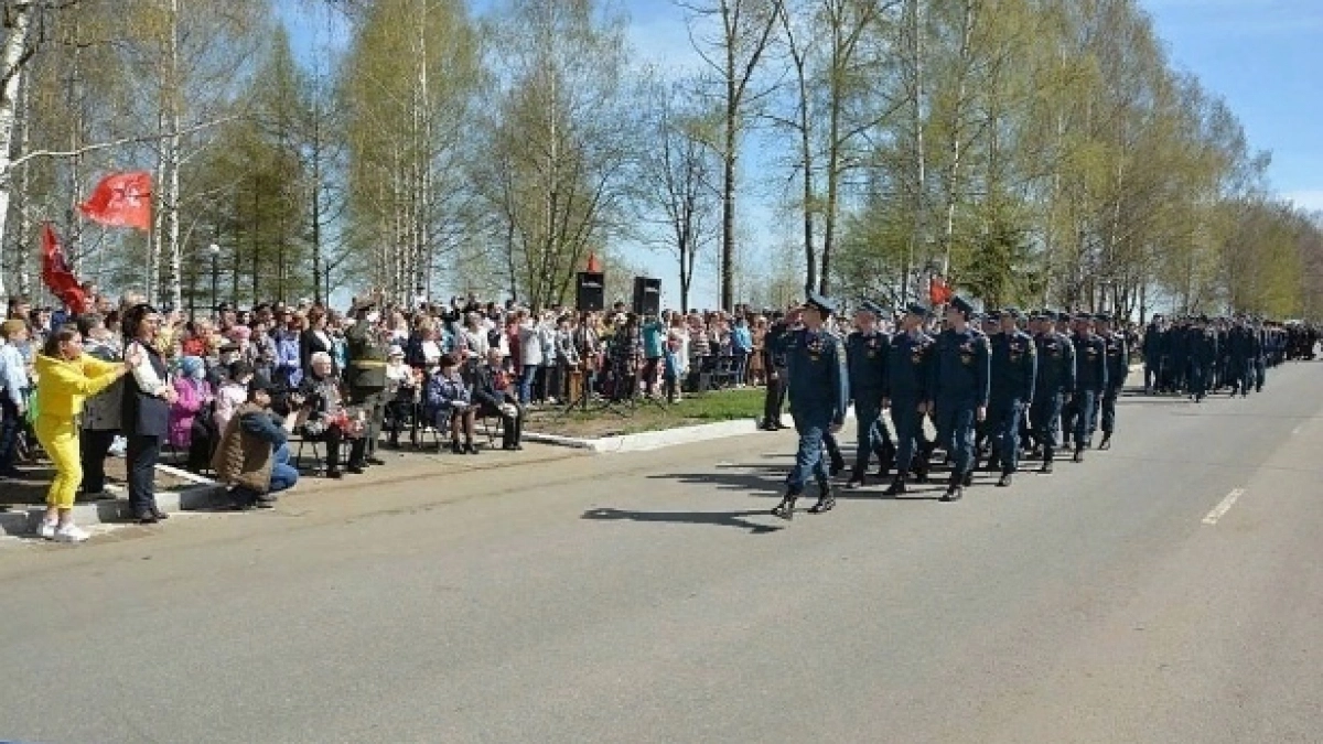 Ряд улиц в центре Кирово-Чепецка перекроют из-за празднования Дня Победы