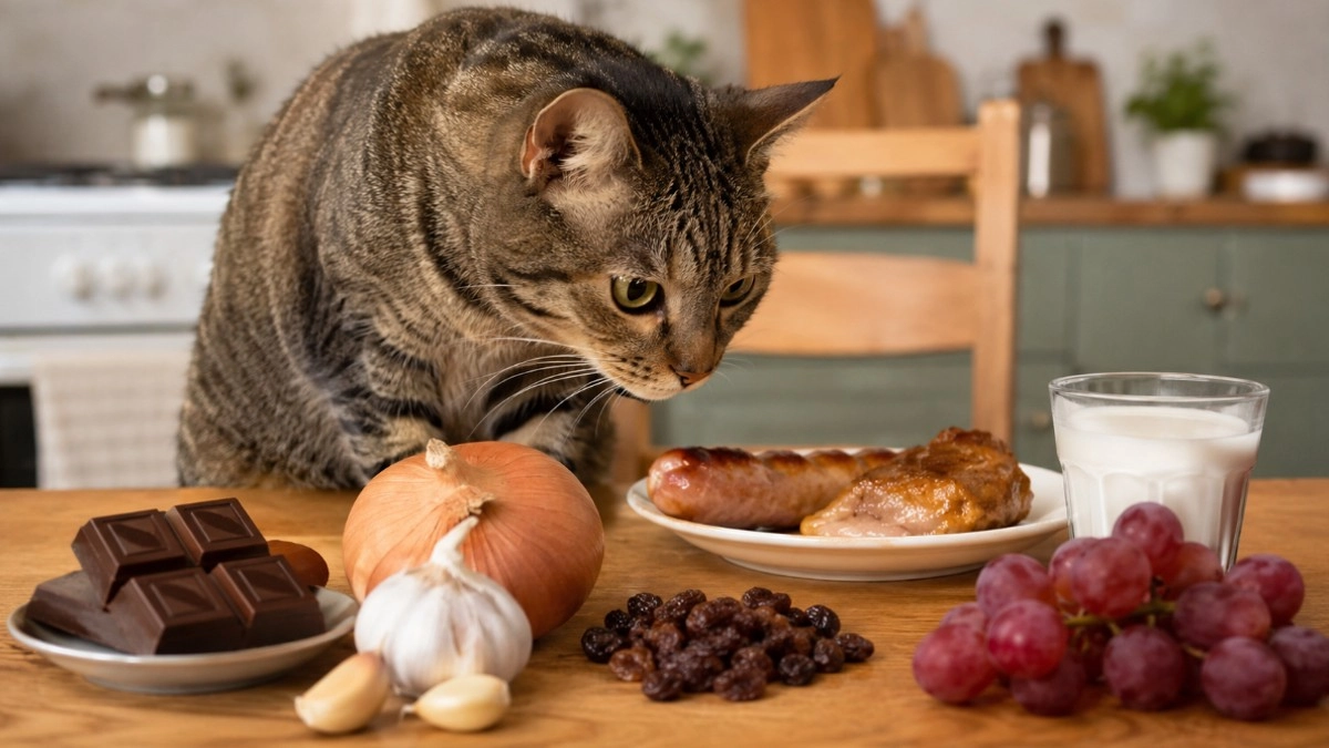 Чем нельзя кормить кошек: опасные продукты со стола, которые могут вызвать отравление, анемию и проблемы с ЖКТ