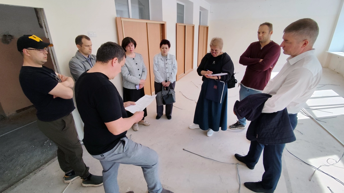 В Кирово-Чепецке продолжается реконструкция школы имени Некрасова 