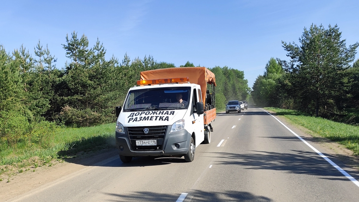 В Кирово-Чепецке потратят 4 миллиона рублей на раскраску дорог