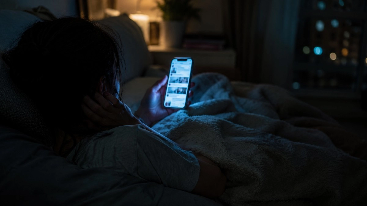 Социальные сети вместо отдыха: почему просмотр «ленты» по вечерам усиливает усталость, мешает восстановить силы и нарушает сон