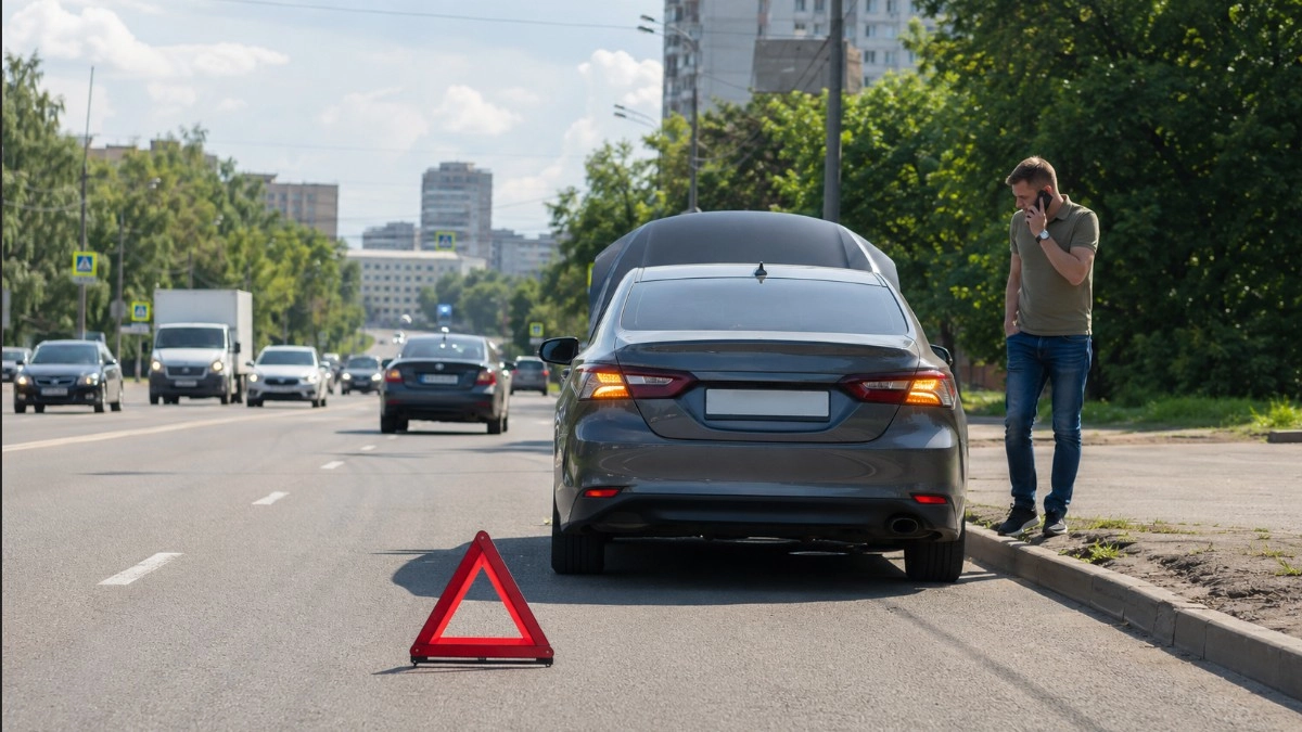 Остановка на «аварийке» не всегда спасает от штрафа: где можно стоять вынужденно, а в каком случае водитель сам создаёт нарушение