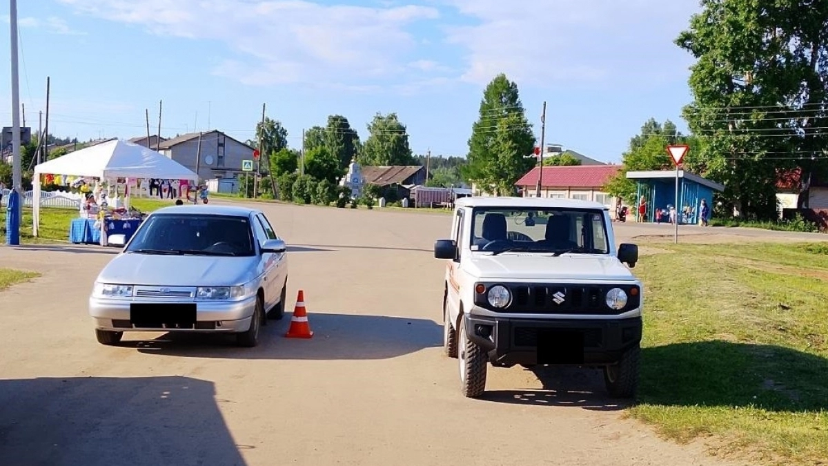 Под Кирово-Чепецком машина сбила трехлетнюю девочку