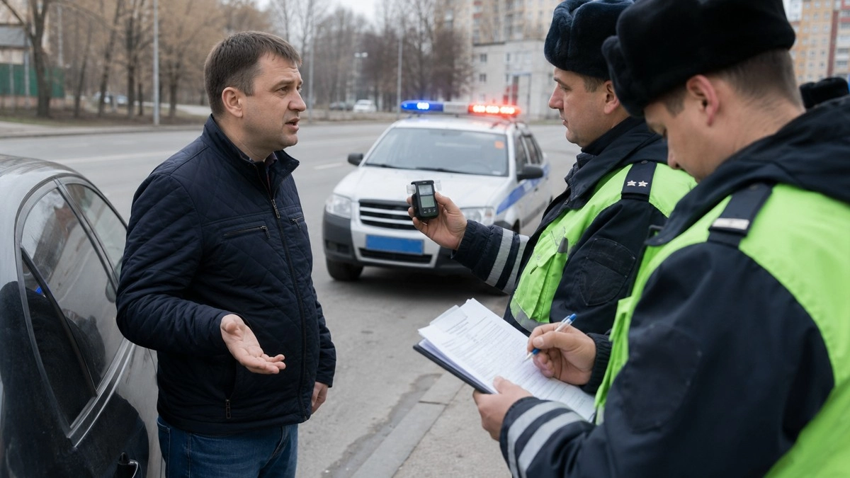 Алкотестер выдал превышение, хотя водитель не пил: как действовать при остановке ДПС, чтобы не потерять права из-за ошибки в процедуре