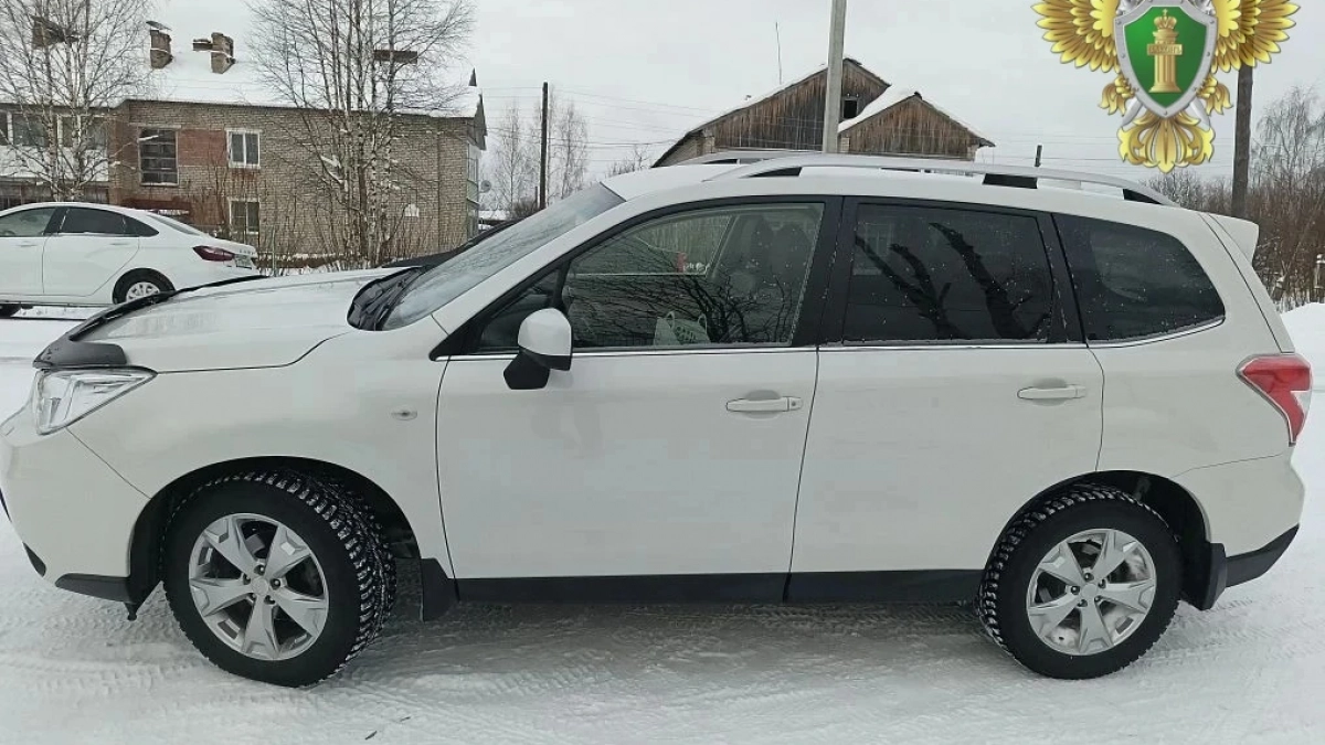 В Лузе у пьяного водителя забрали Subaru за 1,8 миллиона рублей