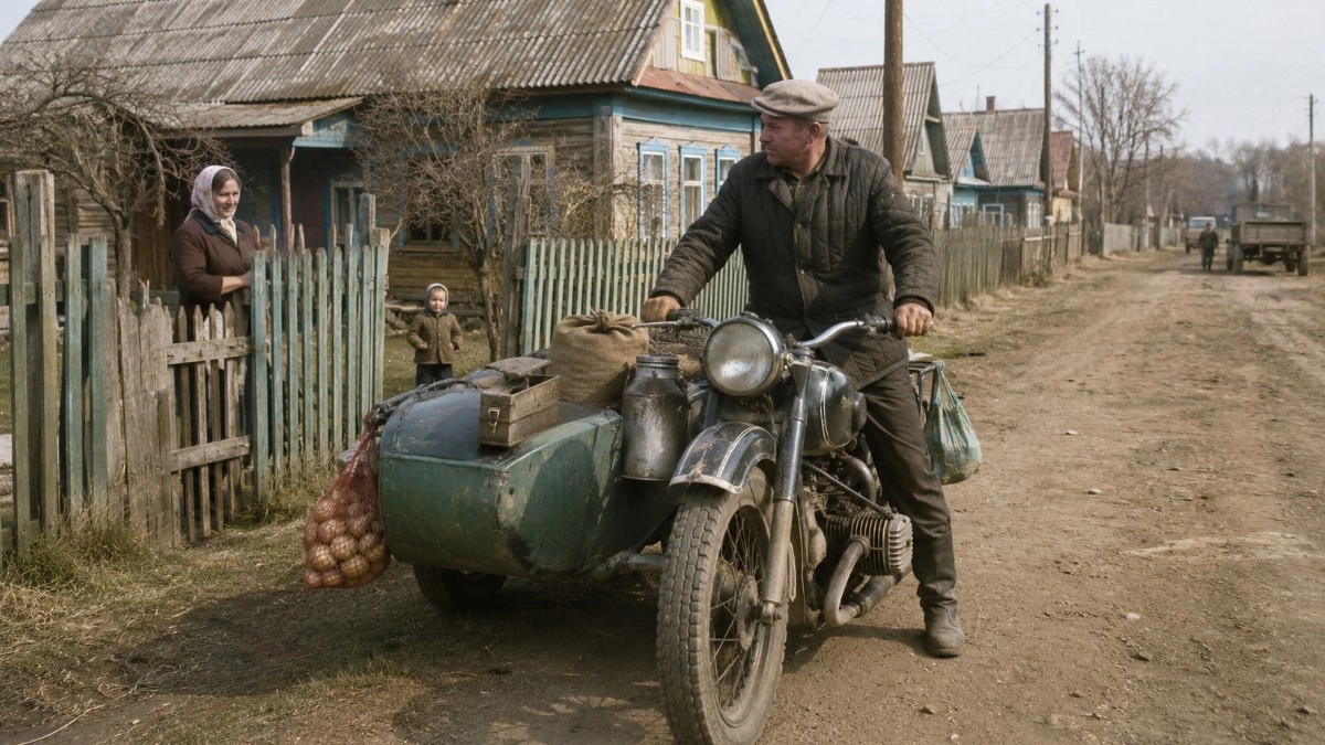 Мотоцикл в СССР был не игрушкой, а рабочей техникой: зачем его покупали в деревнях, посёлках и маленьких городах