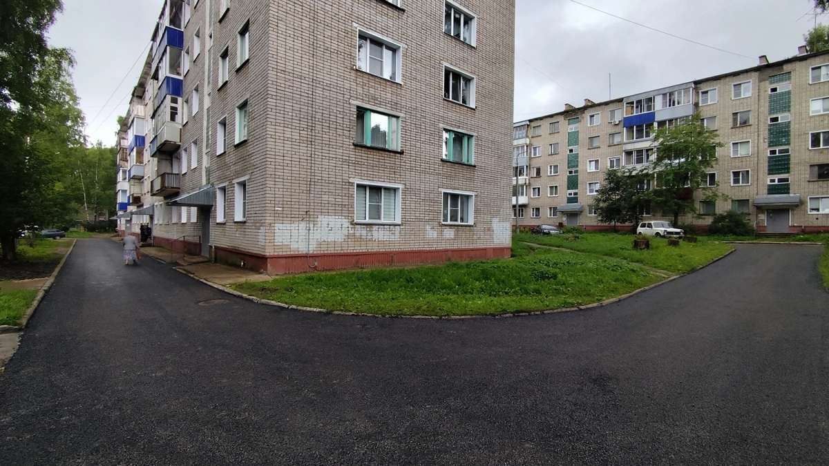 Двор в Кирово-Чепецке отремонтировали за 1,5 миллиона рублей