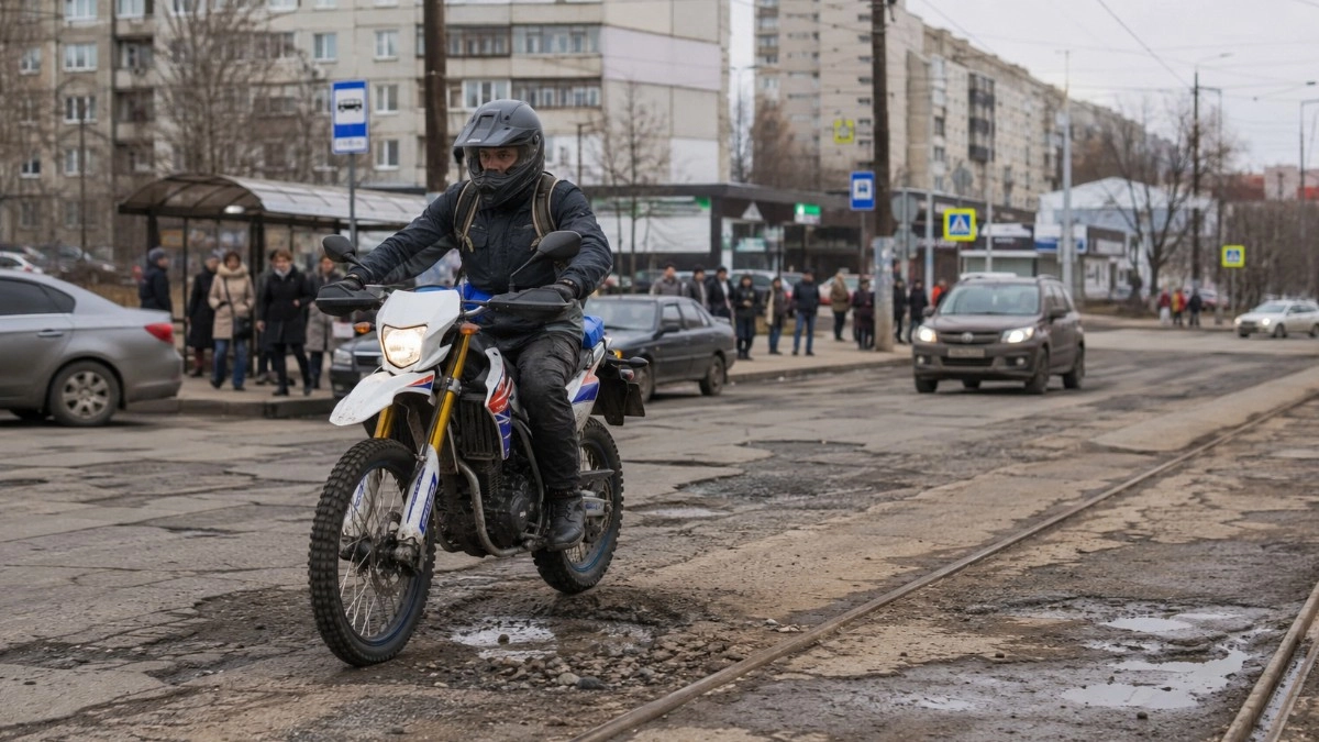 Почему эндуро всё чаще выбирают для города: три причины, из-за которых лёгкие внедорожные мотоциклы теснят дорожники