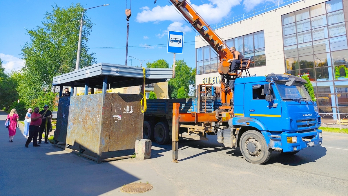В Кирово-Чепецке появятся три новые автобусные остановки